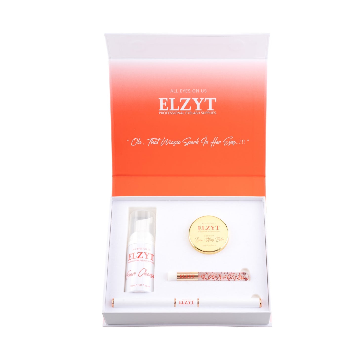 ELZYT - Lash Foam Cleanser and Brow Styling Balm Kit