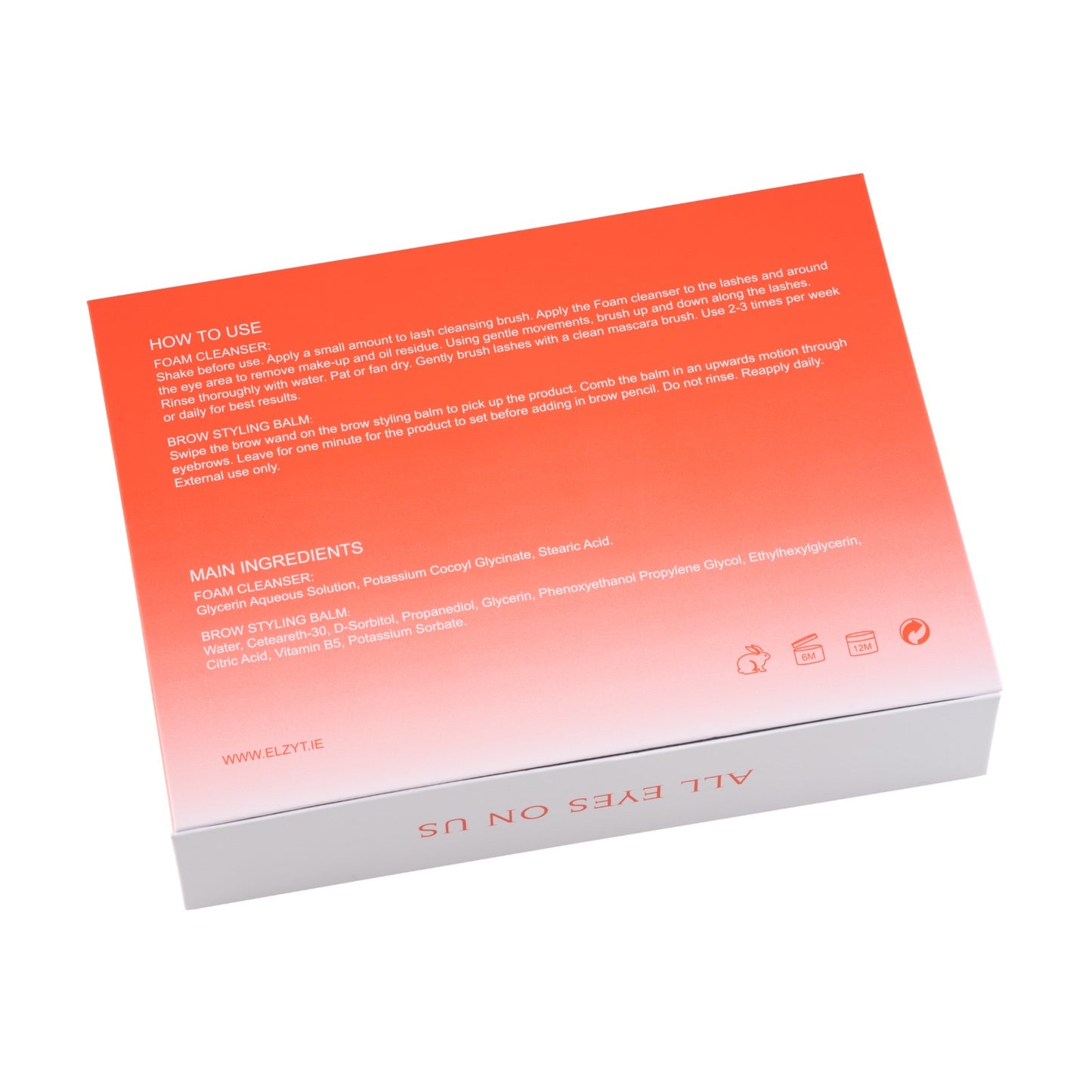 ELZYT - Lash Foam Cleanser and Brow Styling Balm Kit